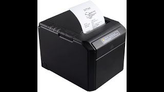 Gainscha 80mm Receipt Printer طابعه ايصالات UsbampWifiampBTampEthernet For IosampAndroid Naham 0560523710 [upl. by Euqenimod]