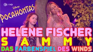 Helene Fischer amp Sammy  Das Farbenspiel des Winds Pocahontas Disney [upl. by Mcgaw]