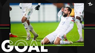 GOAL  Xavier Mercier Spectacular Free Kick Goal vs KV Oostende [upl. by Alvita]