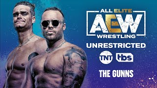 The Gunns  AEW Unrestricted Podcast [upl. by Ahsaercal]