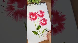 Trying viral polythene bag flower artsatisfying viralvideo art artoftheday artbyambreen [upl. by Amsab486]