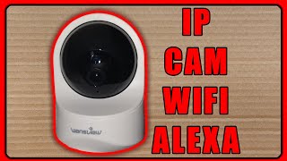 CÁMARA IP WIFI compatible con ALEXA por 30€  Wansview Cámara IP Wifi Unboxing y Review [upl. by Birkner]