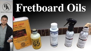 Fretboard Oil Comparison and Test [upl. by Holt600]