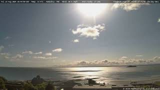 23 August 2024  Kinghorn WeatherCam Timelapse [upl. by Emmey]