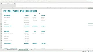 COMO HACER UN PRESUPUESTO EN EXCEL 2023 [upl. by Narud717]