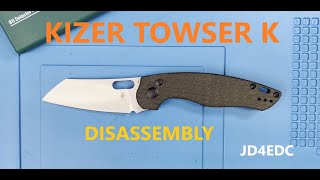 Kizer Towser K disassembly [upl. by Nawiat599]