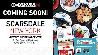 Kura Sushi is COMING SOON to Scarsdale at Midway Shopping Center [upl. by Genovera]