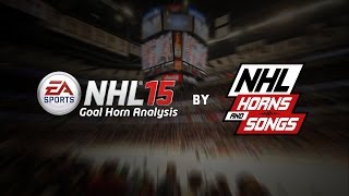 Are The NHL 15 Goal Horns Accurate NHL 15 Goal Horn Analysis [upl. by Netsryk]