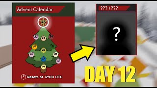 Roblox Arsenal Advent Calendar  DAY 12 [upl. by Ainos264]