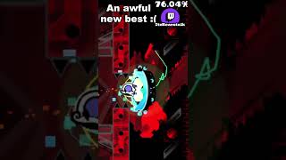 an awful yatagarasu new best gaming failgeometrydash gd livestream [upl. by Milon]