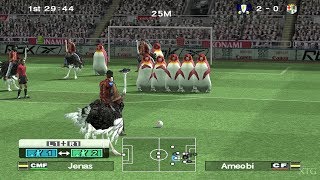 Pro Evolution Soccer 6  Ostrich vs Penguin PS2 Gameplay HD PCSX2 [upl. by Aihsenet]