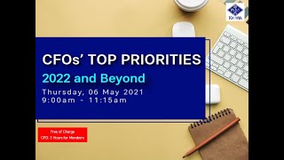 KICPAA Webinar on quotCFOs Top Priorities 2022 and Beyondquot [upl. by Anivlek]