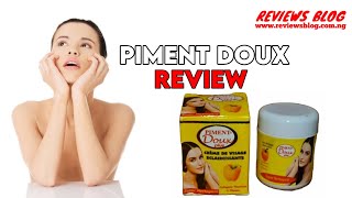 Piment Doux Face Cream Review Nobody Seems To Be Saying The Truth [upl. by Seluj]