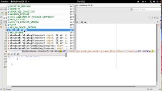26 Confirm Dialog Box in Java  نافذة التأكيد المنبثقة في لغة جافا [upl. by Sylram]