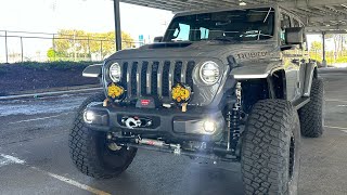 Jeep JL wrangler rubicon 392 Hemi update video [upl. by Annawyt]