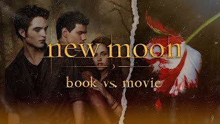 Twilight New Moon Book VS Movie [upl. by Ariamo]