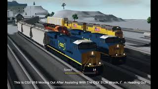 Roblox Parts 14 Of This Train Derailment Compilation A Runaway Train Soundtrack ampMost Viewed Video [upl. by Hgierb944]