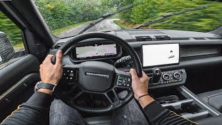 2024 Land Rover Defender 130 Long D300 X  POV Test Drive [upl. by Karlee]