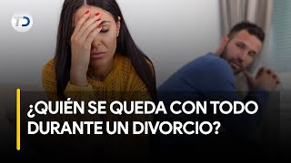 Divorcios ¿después de la separación quién se queda con todo [upl. by Dekeles]