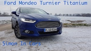 Ford Mondeo Turnier TDCi Titanium 2016 Test Review deutsch german [upl. by Muire727]