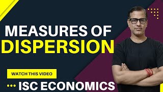 Measures Of Dispersion  ISC Class 11  starcommerce [upl. by Lashonda587]