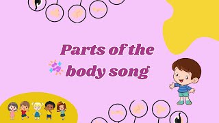 🎶 quotHead Shoulders Knees and Toes  Fun Body Parts Song for Kidsquot 🎶 [upl. by Merrel]