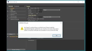 How To FiX Opencl Cinema 4d Prorender ProblemEducational Purpose [upl. by Orimar]