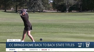 Division three girls golf state final [upl. by Saffier260]