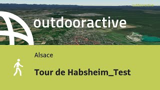 randonnée en Alsace Tour de HabsheimTest [upl. by Atselec634]