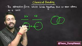 Chemical Bonding Lec 1 by Vt Sir Nirman Batch Study Bharat ❤️480P [upl. by Sirmons]