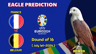 EURO 2024 PREDICTIONS  France vs Belgium  Round of 16  Eagle Prediction [upl. by Kudva]