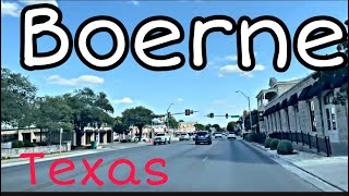 4K Boerne TX GermanTexas City  Kendall County  City Tour [upl. by Baecher]