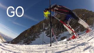 Hartwegers Kids SKI RACE TRAINING in Kaprun Austria [upl. by Maureen314]