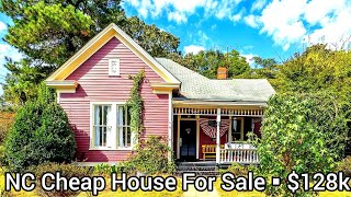 North Carolina Cheap Homes For Sale  128k  3bd  2ba  Old Houses For Sale [upl. by Davey]