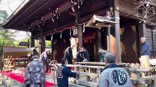 喜多見氷川神社・豆まき節分祭（鬼問答・大国舞）鬼やらい2024年2月3日 [upl. by Gilroy]