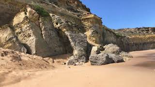 Gibsons Beach 12 Apostles recent collapse [upl. by Conard]