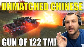 Unmatched Chinese Accuracy 122 TM  World of Tanks [upl. by Artus]