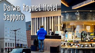 Our Wonderful Stay at Daiwa Roynet Hotel SapporoSusukino Hokkaido Japan [upl. by Lebasile]