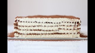 Easy Tiramisu Cake RecipeKolay Tiramisu Pasta Tarifi [upl. by Faunie]