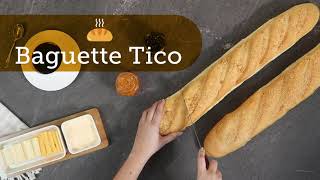 Receta de Baguette Tico  Mocrisa [upl. by Hilde]