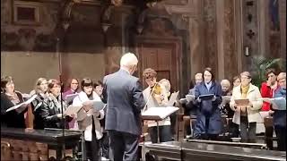 Schola Cantorum Santuario di Rho César Franck Panis Angelicus [upl. by Arde]