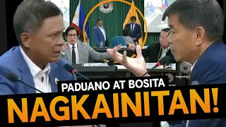 Paduano at Bosita nagkainitan sa pagkocontempt ng anim na pulis sa kongreso [upl. by Meyeroff]