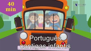 Cantigas infantis em português  Nursery rhymes in Portuguese  Comptines en portugais [upl. by Ano]