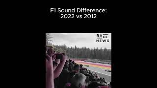 F1 Sound Difference 2022 vs 2012 [upl. by Erline]