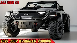 New Look 2025 Jeep Wrangler Rubicon RevealedTurns Heads in the Automotive World [upl. by Wylma]