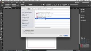 Threading Text in Adobe InDesign [upl. by Aiclid88]