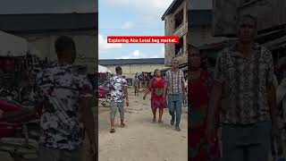 Local bag market in Aba Abia State abiastate travel abia youtubeshorts [upl. by Raasch]