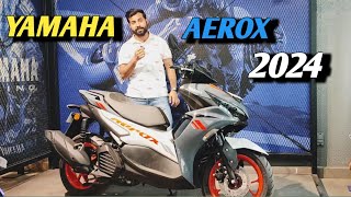 2024 Yamaha Aerox  3 New Changes  On Road Price EMI start only  ₹ 3999  Worth To Buy It [upl. by Prissy]