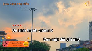 Karaoke THÂN SINH PHỤ MẪU  BÌN x JIN TUẤN NAMGuitar Solo Beat Muối Music  Tháng Năm [upl. by Garmaise13]