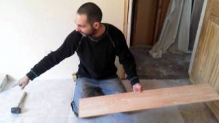 How to install tarkett ezplank laminate flooring [upl. by Hoseia]